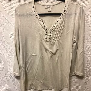 ⭐️4/$25 Style & Co 3/4 Sleeve Top